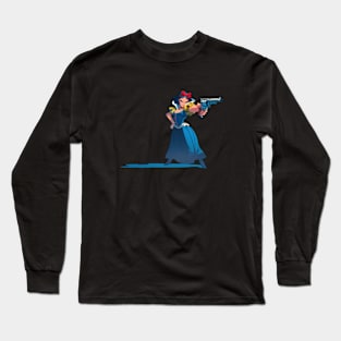 Princess with gun Long Sleeve T-Shirt